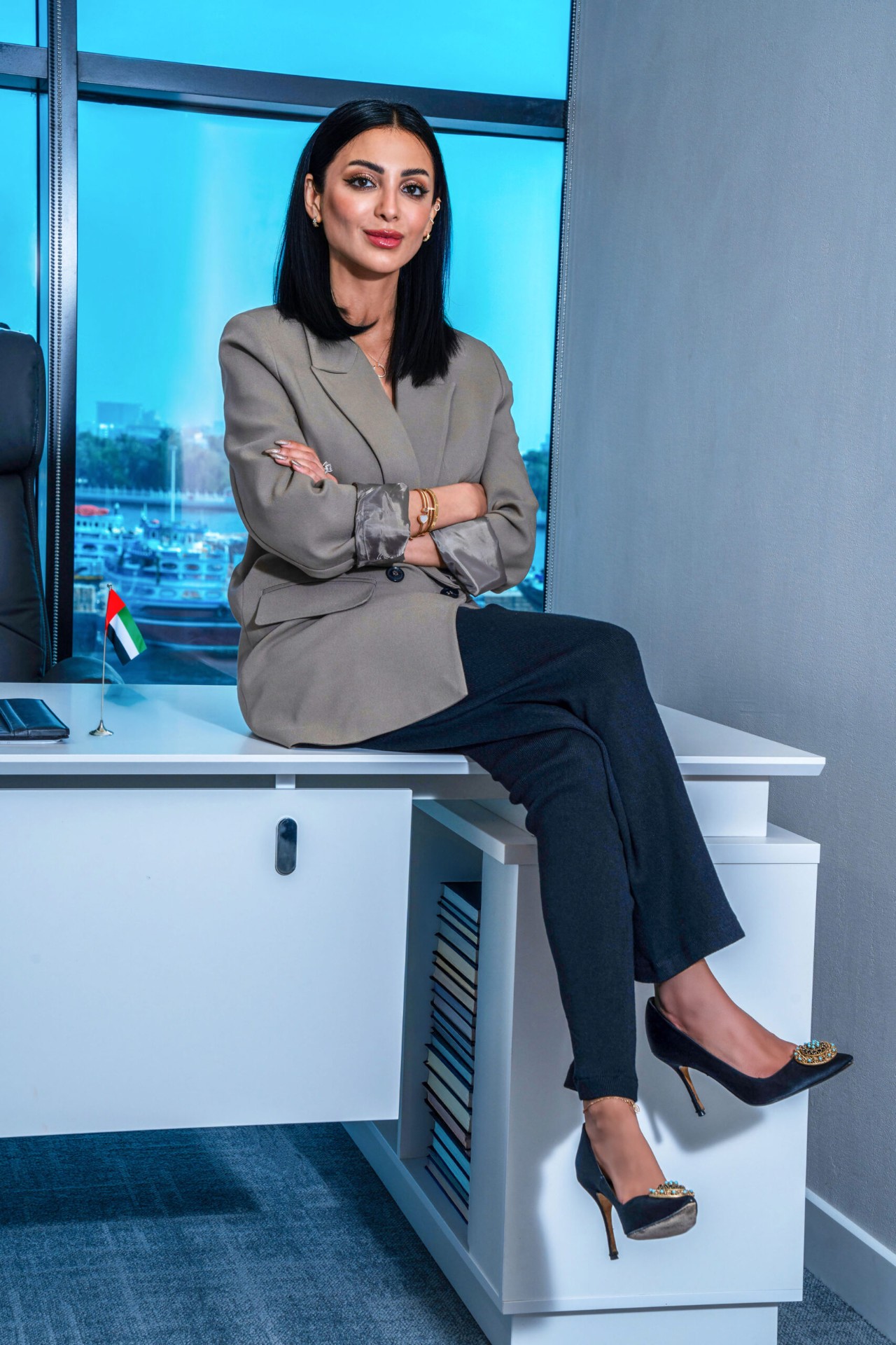 Corporate office portrait
