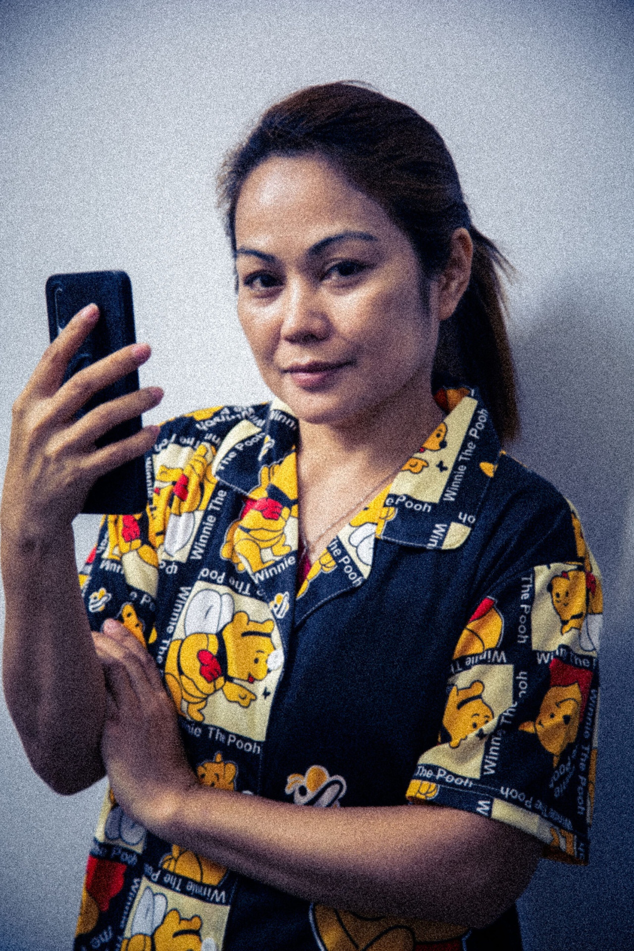 Mirror selfie portrait